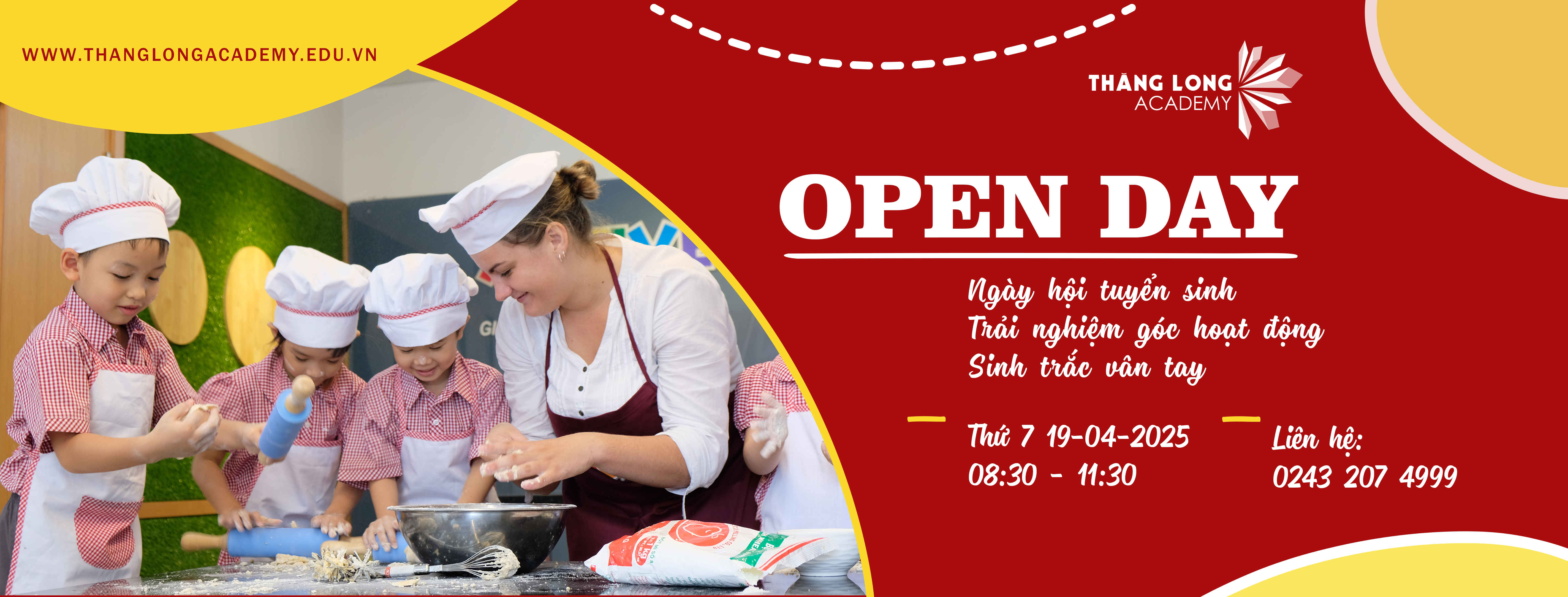 NGÀY HỘI TUYỂN SINH OPEN DAY – THĂNG LONG ACADEMY 2025