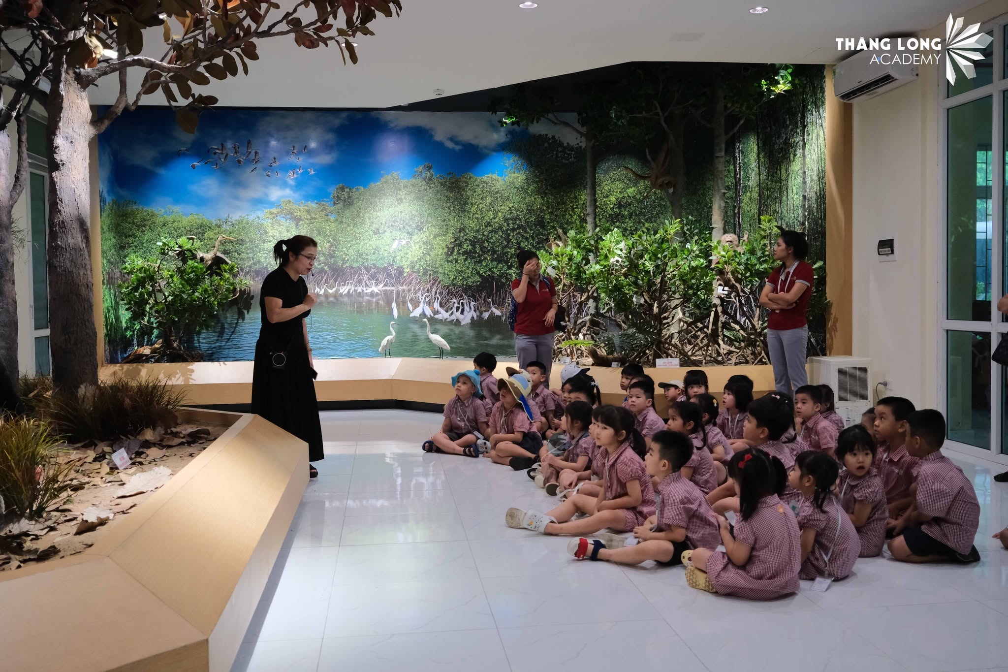 Học sinh khám phá bảo tàng