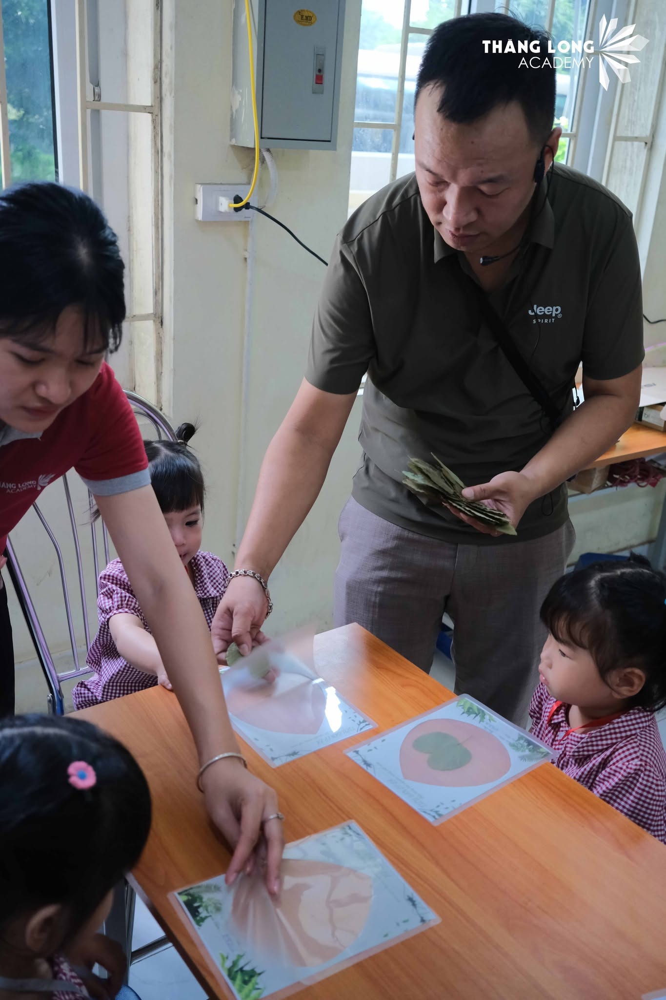 Học sinh Thăng Long Academy trong chuyến đi